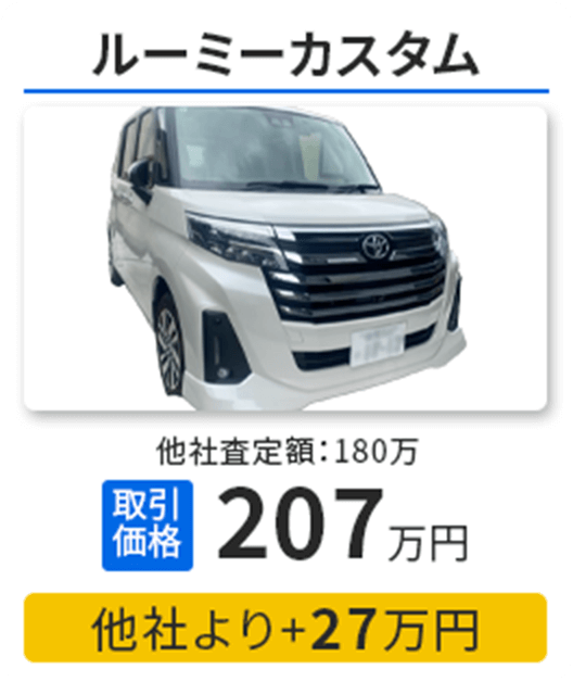 ルーミーカスタム